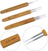 6 Pieces Dreadlock Crochet Hook Set Including Dreadlocks Crochet Hair Weaving Needle Tool 1 Pieces 1 Hook + 1 Pieces 2 Hooks + 1 Pieces 3 Hooks + ...