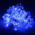 3.5M/11ft 96 LED Blue Linkable Fairy Curtain String Light with 8 Modes Functional Controller for Indoor/Outdoor/Party/Wedding/Christmas Decor...