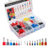 Wire Ferrule Kit,1200pcs Single and Dual Barrel Ferrules Terminal Set, Twin Ferrule Connectors Wire Ends Terminals Pins, AWG10~22 Single-Line Ferr...