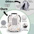 Minky 3 in 1 Car Seat Cover for Winter - Minky Baby Car Seat Cover with Storage Bag...