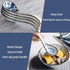 5pcs Asian Soup Spoon, Ceramic Chinese Soup Spoons, Deep Oval Hook Non-slip Japanese Spoons for Rice Ramen Pho Miso Soup Wonton Noodle, Luck and P...