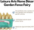 Leisure Arts Fairy Garden Decoration, Natural...