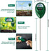 SZHLUX Moisture Meter Water Monitor Soil Hygrometer Sensor Care, Lawn, Farm, Indoor & Outdoor. (Plant Gifts for Gardeners), 10.23inch, Green...