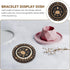 Angoily Bangle Beads Tray Bamboo Beading Boards Tray Vintage Bracelet Bead Display Trays Bracelets Wood Bangle Dish Beading Jewelry Plate for Diy ...
