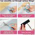 Scissors Saxa Glueless Blade 3 Color Set White, Green, Blue, And Sticky Note Set Hasa-P280W, Hasa-P280G, Hasa-P280B...