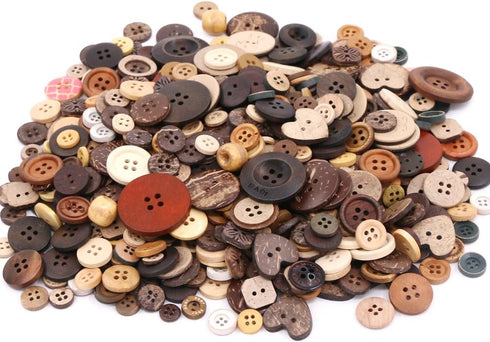 650Pcs Resin Buttons Favorite Findings Basic Buttons 2 and 4 Holes Craft Buttons for Arts, DIY Crafts, Decoration, Sewing - Sizes Range from 0.28 ...