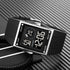 Men's Luminous Square Digital Sports Watch Waterproof Countdown Multi-Function Watch...
