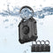 Waterproof Holder Case for Airtag 4 Pack Screw Full cover Shockproof Compatible with Apple Air tag tracker key ring protective for Luggage, Backpa...