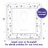 20 Pack Extra Large Disposable Toilet Seat Cover (Boho) – Toddler Toilet Covers for Full Coverage On Toilet or Potty – Ideal Travel Toilet Seat Co...
