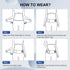 Sacroiliac SI Joint Hip Belt - Lower Back Support Brace for Women and Man Pelvic Support trochanteric Belt for Sciatica Pelvis Lumbar Hip Pain Rel...