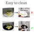 Silicone Microwave Mat 12 Inch, Non Stick Turntable Mat for Kitchen, Multi-Purpose Heat Resistant Oven Mat 2 Pack (Black)...