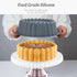 Silicone Charlotte Cake Pan, Non-Stick 8-Inch Food Grade Silicone Cake Mold for Baking Cheese Cake, Chocolate Cake, Rainbow Cakes, and More...