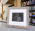 IHEIPYE Baby Love at First Sight Sonogram Keepsake Frame - Ultrasound Picture Frame - Pregnancy Announcement Frame for Expecting Parents, Gender R...