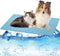 Dog Cooling Mat Cooling Pad for Dog, Washable Cooling Blanket Cushion for Kennel Sofa Bed Floor Car Seats,Travel Summer Dog Pad Made of Ice Silk (...