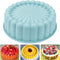 Palksky Charlotte Cake Pan Silicone, Nonstick, 10 inch Round Cake Molds for Baking...