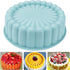 Palksky Charlotte Cake Pan Silicone, Nonstick, 10 inch Round Cake Molds for Baking...