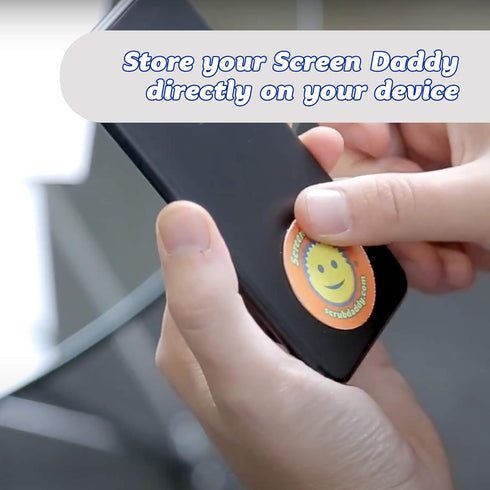 Scrub Daddy Screen Cleaning Microfiber Cloth Pads, Cleaning Pads for Phone, Computer Screen, Eye Glasses, Lenses, Scratch-Free, Streak-Free, Reusa...