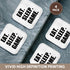 3dRose cst_180406_1 Eat Sleep Game-Fun Gifts for Gamers-Black Text-Video Pro-Gamer-Soft Coasters, Set of 4...