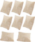 Teensery 8 Pcs Linen Small Bracelet Watch Pillow Bangle Cushions for Jewelry Displays, 2.8x3.1 inch...