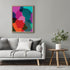 Posterizer 1 pcs-trippy colorful art-be who you need-Abstract & Modern Art-Motivational & Inspirational Art-Living Room Bedroom Decor- unframed wa...