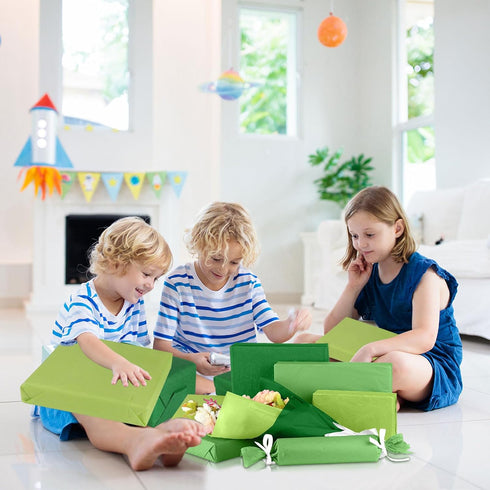 CCINEE 90 Sheets Green Tissue Paper Bulk,Gift Bags Wrapping Paper for DIY Easter St. Patrick's Day Birthday Supplies, 11.8" X 13.8"...