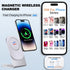 Magnetic Wireless Charger Mag-Safe Charger for iPhone 15/14/13/12 Series Convertible Magnet Wireless Charging Stand/Pad with Dual Charging Ports 5...