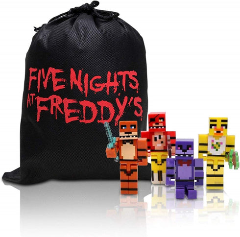 VANVENE Action Figures FNAF Mini Figurine Toys 8pcs/Set & Bag...