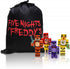 VANVENE Action Figures FNAF Mini Figurine Toys 8pcs/Set & Bag...