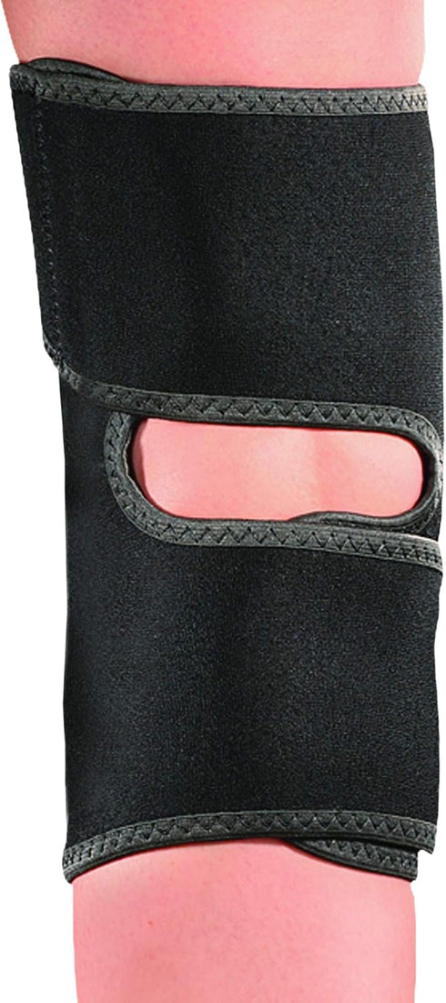 MUELLER Sports Medicine Self Adjusting Knee Stabilizer, Knee Pain Relief Support for Men and Women, Ideal for Arthritis, Sprains, Black, One Size...