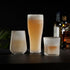 Viski Glacier Whiskey Glass, Double Walled Chilling Whiskey Glass, Active Cooling Gel, 6 Ounces, Clear Glass, Chilling Technology, Set of 1...