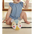 Petit Collage Organic Cotton Soft Chime Busy Baby Ball – Learning Toy for Babies and Toddlers, Measures 6” x 4.75” x 5.50” – Cute Activity Toy Tha...