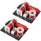 400W Speaker Frequency Divider 2 Way 2 Unit Hi-Fi Soundshelf Crossover Filters Woofer and Tweeter (2pcs)...