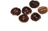 Natural Round Shape Deer, Elk Antler Buttons 3 Sizes 5pieces (15 mm (0.59 inch))...
