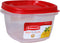 Rubbermaid 7J60 Easy Find Lid Square 2-Cup Food Storage (Pack of 8 Containers)...