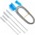 67Inch Flexible Drain Brush, Nylon Cleaner Double Ended Elastic Hose Pipe, 4 PCS Straw Cleaning Brush for Fish Tank Glass Tube Home Kitchen...