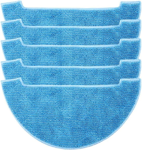 5pcs Mop Cloth for ILIFE V8s/V80 Max/V8 Plus/V3x Robotic Vacuum Cleaner - Mop Pads for ILIFE Robot Vacuum...