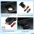 Nilight Quick Charge Socket PD Type C and QC 3.0 USB Fast Charge 12V 24V Car Outlet Voltmeter ON OFF Switch Fused Wire Kit Dual USB Charger Socket...