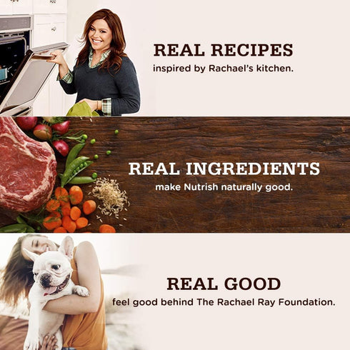 Rachael Ray Nutrish Turkey Bites Real Meat Grain Free Dog Treats, Turkey Recipe with Hickory Smoked Bacon Flavor, 12 Ounces (Packaging May Vary)...