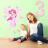 12 Inch Large Wood Number Sign 0, Unfinished Blank Wooden Slice Board for DIY Crafts Home Birthday Decorations Props...