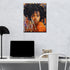 African American Girl Oil Painting Paint by Number Kits 16 x 20 inch Canvas Abstract Graffiti Women Afro Girl DIY Painting for Kids Students Adult...
