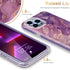Esdot for iPhone 13 Pro Case with Built-in Screen Protector,Military Grade Rugged Cover with Fashionable Designs for Women Girls,Protective Phone ...