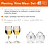 GSI Outdoors Nesting Red Wine Glass Set...