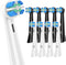 Replacement Toothbrush Heads Compatible with Oral-B iO Replacement Head,for IO Series 10/6/7/9/5/4 Electric Toothbrush,Black&White Brush Heads,10 ...