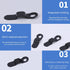 Picture Frame Fasteners Turn Button Fastener Picture Frame Hardware Frame Turn Button Metal Bow Shape Picture Frame Hardware Clips 100pcs Photo Fr...