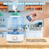 12 Pack Humidifier Cleaner Demineralization Cartridge Universal Humidifier Cleaner Compatible with Protec Tank Cleaning Fish Drop Filter Humidifie...