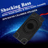 Heyiarbeit 4Ohm 3W Internal Magnet Speaker with Wire and 4 Pin Terminal Mini Loudspeaker 2.76"x1.18"x0.67" (LxWxH) Player Speaker Square for DIY E...