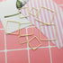 70pcs Earrings Beading Hoop Earring Finding Square Hollow Pendant for Jewelry Making DIY Crafts Art Creation Women Gift (Square)...