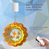 Hanging Display Motor W/Remote Battery Operated 10 RPM Rotating Motor for Wind Spinner Mobile Yard Decor Hanging Ornaments Garden Sculptures-Low S...