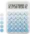 Blue Calculator, UPIHO Standard Calculator,Gradient Blue Calculator with 12 Digit Display and Big Buttons,Blue Office Supplies and Desk Accessorie...