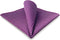 S&W SHLAX&WING Pocket Squares for Men Dotty Purple with blue Dots Color Edge...